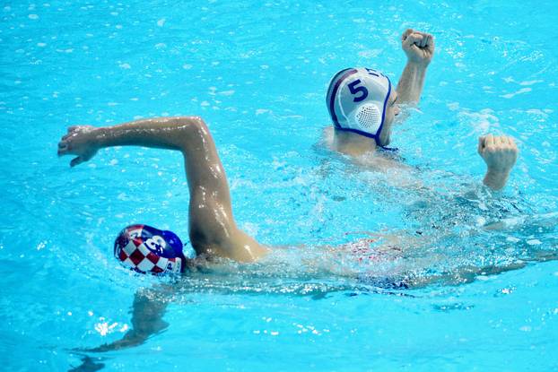 Beograd: Utakmica 3. kola druge faze EURA vaterpolista Hrvatska - Italija 