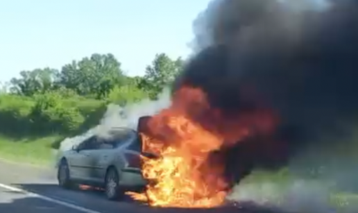 VIDEO Planuo automobil na A3 kraj Rugvice, kolona duga 3 km