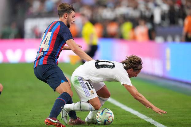 Soccer: International Friendly Soccer-Real Madrid at Barcelona