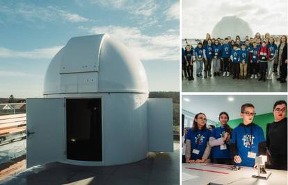 Naša škola ima planetarij i zvjezdarnicu, žele nam doći učenici iz cijele Hrvatske