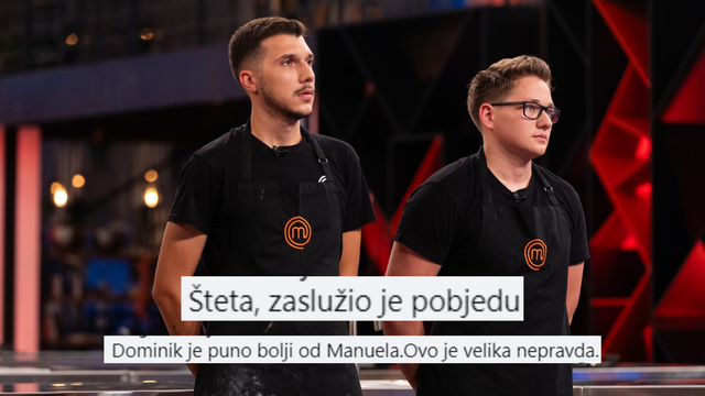 Dominikov odlazak rastužio je gledatelje, neki smatraju da je show trebao napustiti Manuel