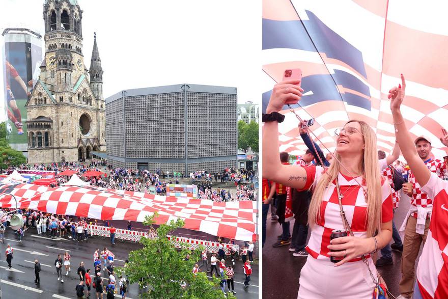 Čudesna atmosfera u Berlinu uoči utakmice