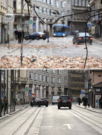 Godišnjica potresa: Kako je Zagreb izgledalo prije ?etiri godine, a kako danas...