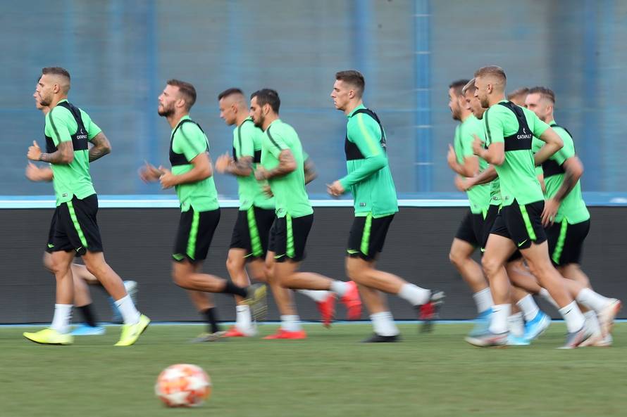 Zagreb: Trening Ferencvarosi TC uoÄi utakmice 3. pretkola UEFA Lige prvaka