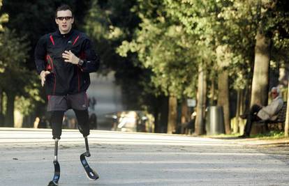 Britanac bez nogu priprema se za maraton u Rimu