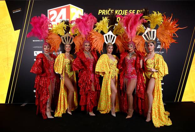 Zagreb: Dolazak uzvanika na proslavu 20. rođendana 24sata