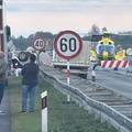 FOTO Užas na A3: Jedan mrtav u teškoj nesreći, zatvorili promet. Stigao i helikopter Hitne pomoći