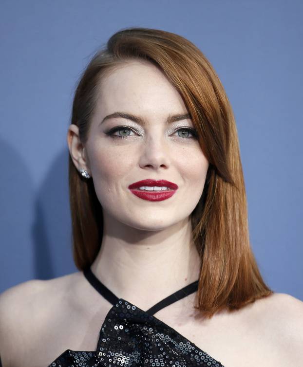 Emma Stone arrives at the 22nd Annual Critics