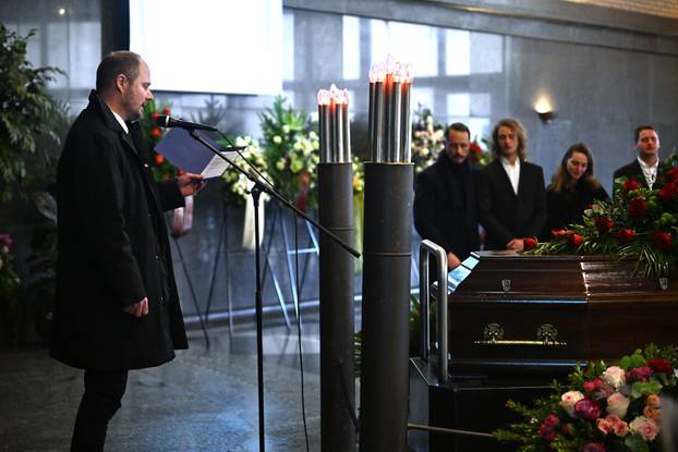 Zagreb: Sprovod violinista Tonka Ninića na Mirogoju