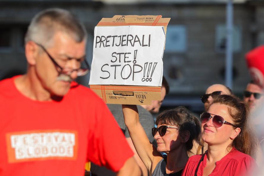 Zagreb: Na Trgu bana Jelačića održan Festival slobode