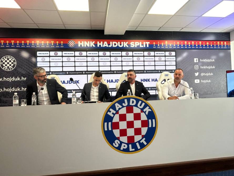 Hajduk predstavio Gattusa: Livaja mi je 'desetka', nema više malog nogometa iza kuće!