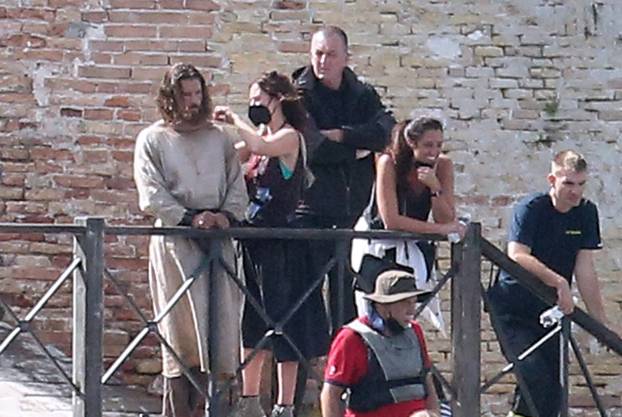 Šibenik: Glavni glumac serije Vikinzi na setu na Tvrđavi sv. Nikole