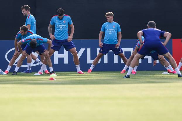 Alexandria: Trening hrvatske nogometne reprezentacije u trening kampu Biskupske gimnazije