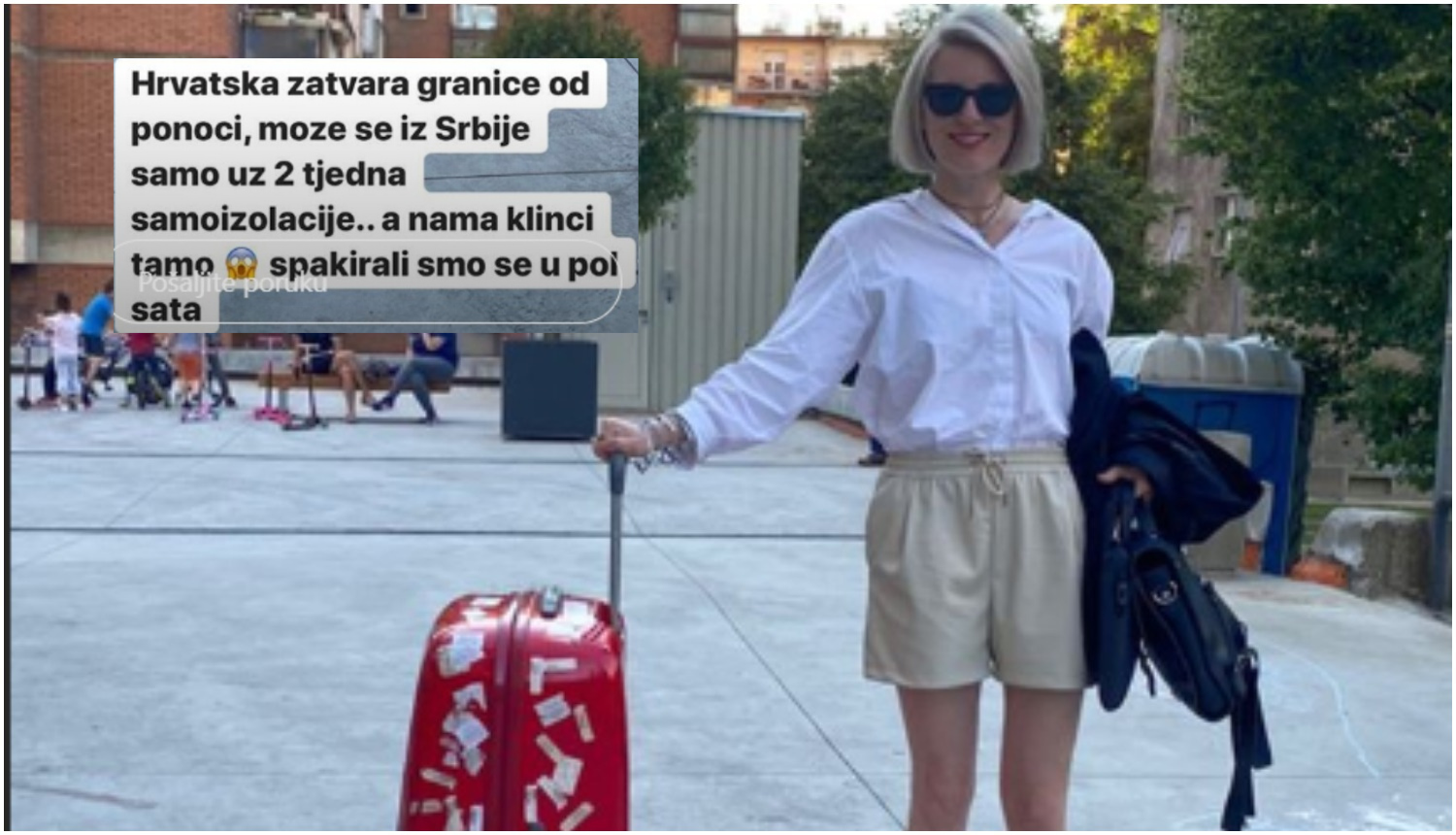 Panika zbog korone: Ida Prester je zbog djece 'pobjegla' iz Srbije