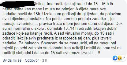 Roditelji nastavnicima: Djeca su slomljena, dajte nam odmor!