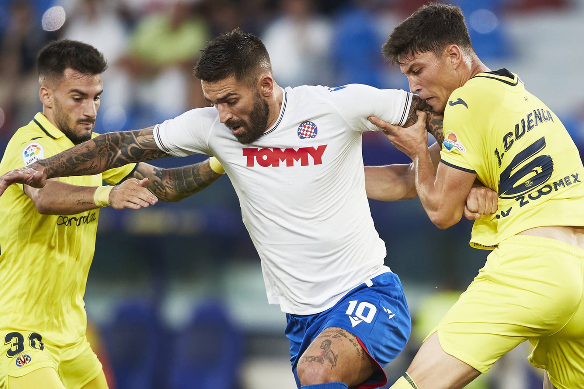 Valencia: Prva utakmica doigravanja UEFA Konferencijske lige, Villarreal CF - HNK Hajduk