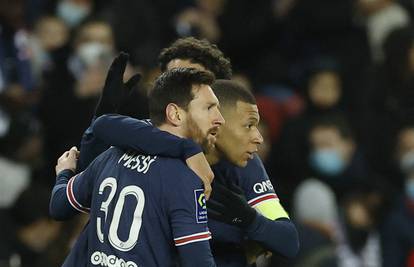 PSG srušio Saint-Etienne: Messi asistirao, Mbappé zabijao...