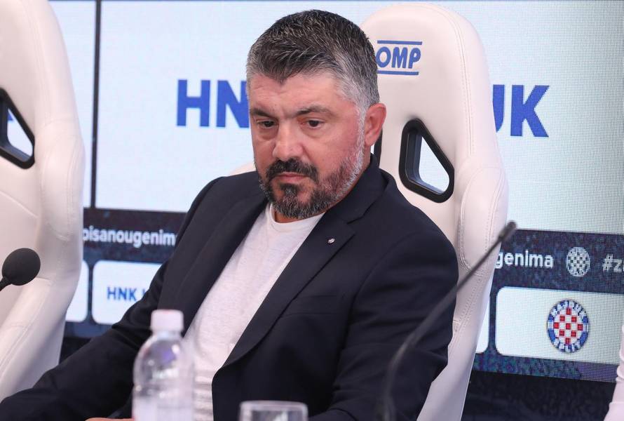 Split: Službeno predstavljen novi trener Hajduka Gennaro Gattuso