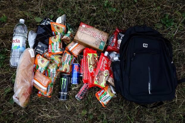 Sadržaj ruksaka jednog migranta prema odlasku u bolje sutra