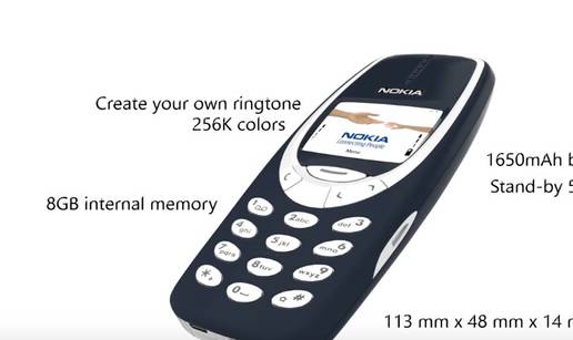 Hoće li Nokia 3310 imati sve to? Ekran u boji, kamera, USB