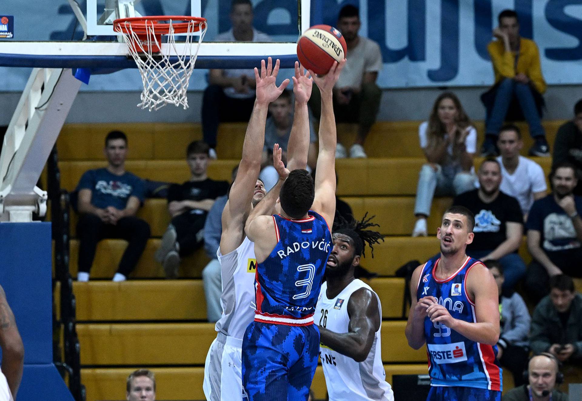 Zagreb: 1. kolo AdmiralBet ABA League: KK Cibona - KK Partizan