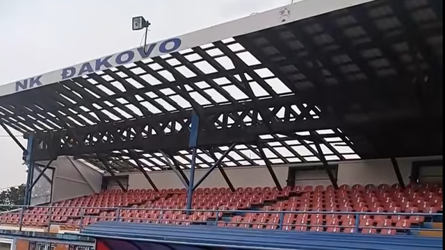 VIDEO Olujno nevrijeme oštetilo stadion hrvatskog niželigaša: Nažalost, priroda je neumoljiva