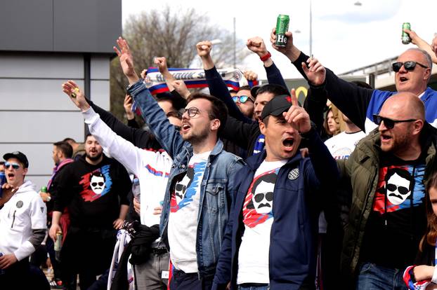 Ženeva: Atmosfera ispred stadiona uoči početka finalne utakmice Lige prvaka mladih