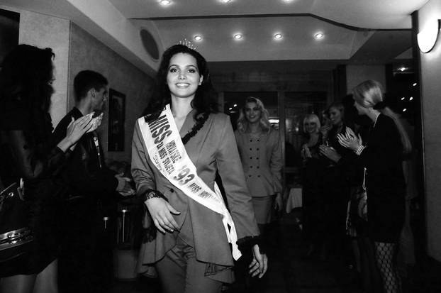 Zagreb: Izbor Miss Hrvatske za Miss svijeta, 03.10.1993.
