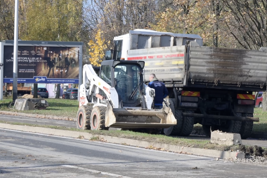 Zagreb: Radovi na proširenju ceste kod Vjesnikovog nebodera zbog zatvaranja podvožnjaka