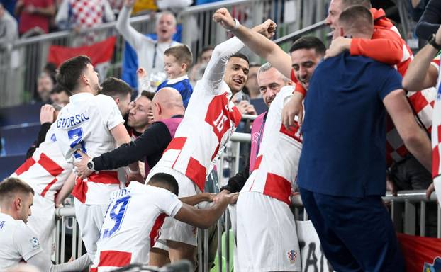 Zagreb, Hrvatska. 07th Feb, 2026. LJUBLJANA, SLOVENIA - FEBRUARY 7 UEFA Futsal EURO 2026 Third-place match match between France and Croatia at Arena Stozice on February 7, 2026 in Ljubljana, Slovenia. Niko Vukmir i Marko Kuraja Credit: Pixsell/Alamy Live 