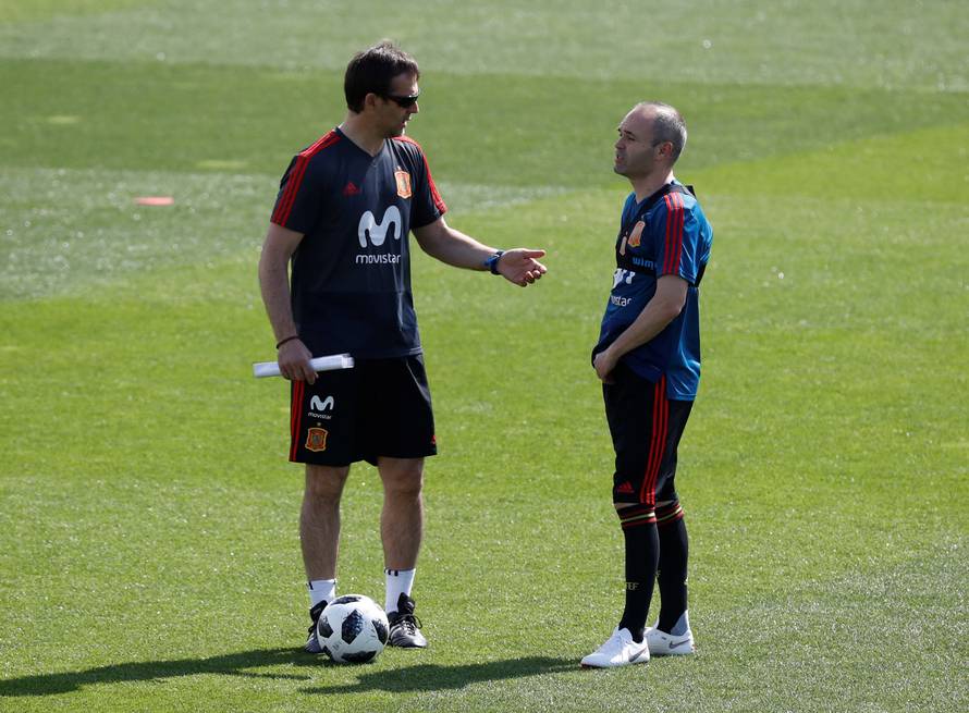 FIFA World Cup - Spain Training