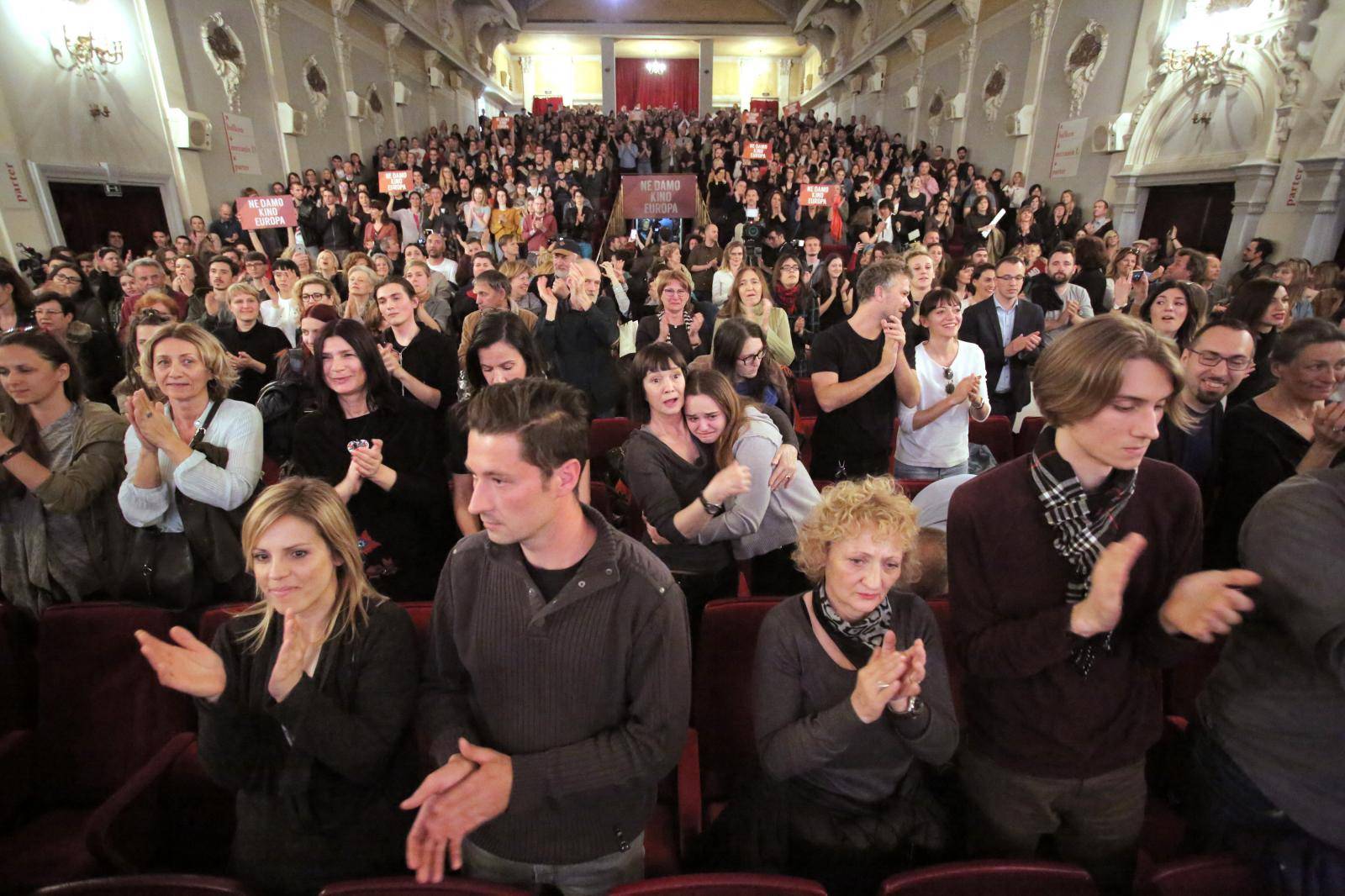 Zagreb: OdrÅ¾an prosvjed 'Ne damo Kino Europa'