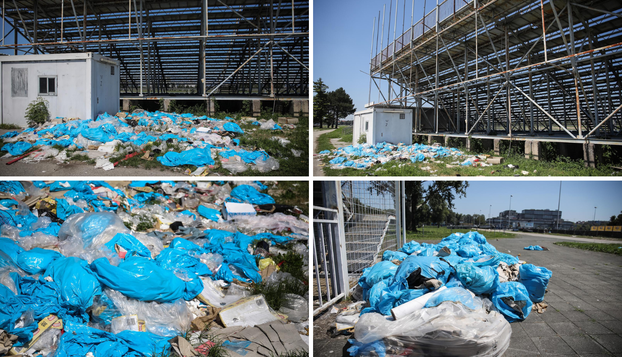 FOTO Hipodrom zatrpan smećem mjesec dana nakon Thompsonovog koncerta