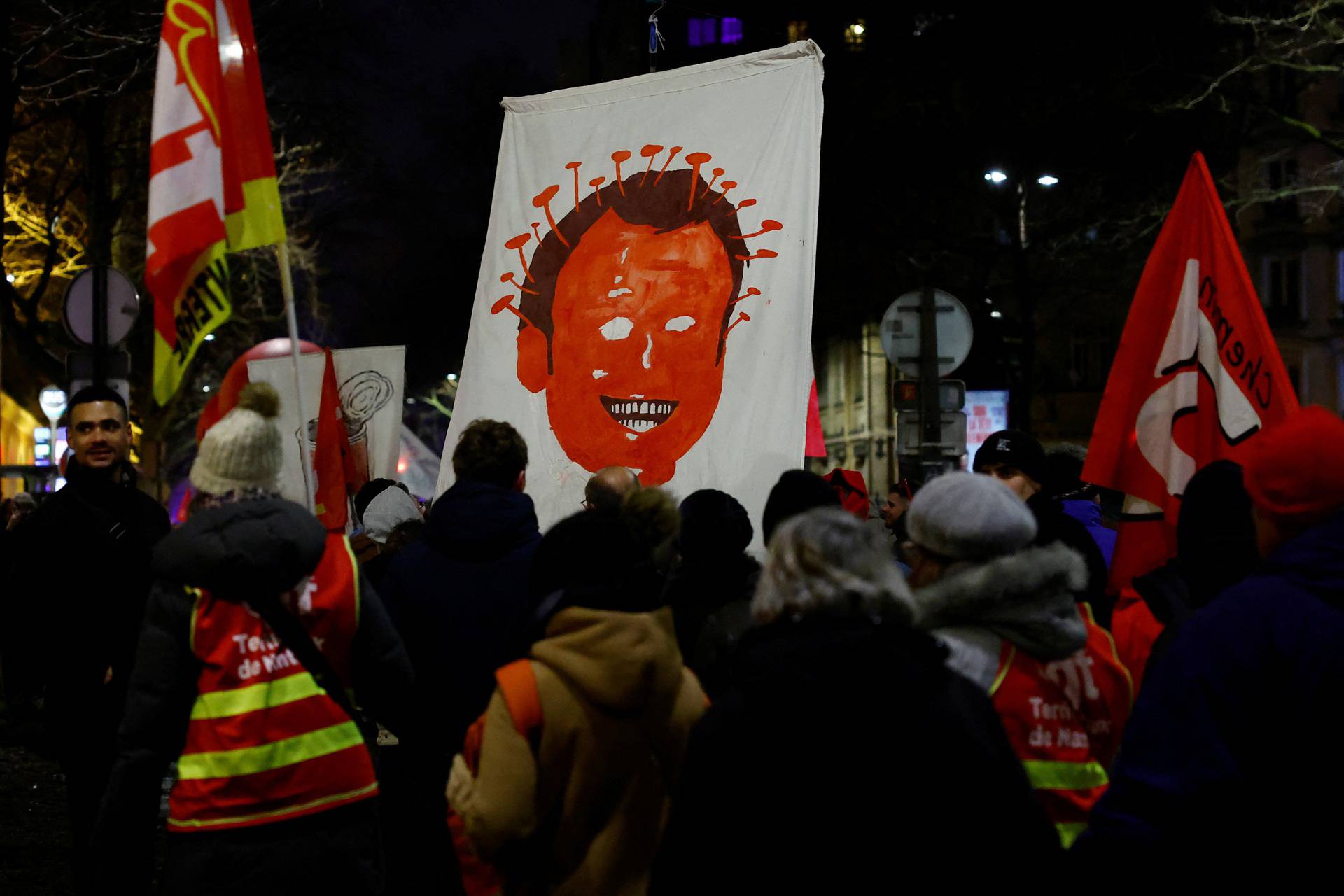 Nationwide strike in France against pension reform