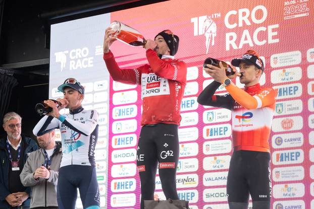 Zagreb: Pobjednici biciklističke utrke CRO Race 2025.