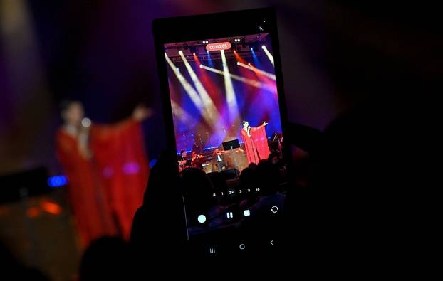 Zagreb: Nina Badrić održala koncert u Lisinskom