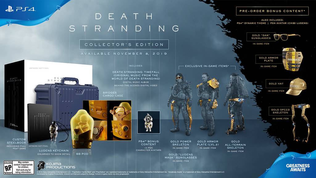 Sony poklanja veliku bebu uz bizarnu igru Death Stranding