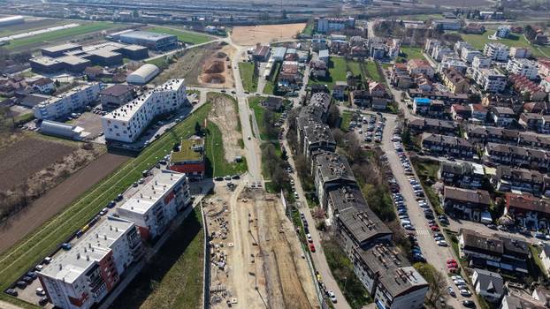 Zagreb: Mjesto na kraju Sarajevske ulice gdje će biti okretište tramvaja i nadvožnjak