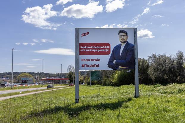 Predizborni Plakati u Puli i okolici