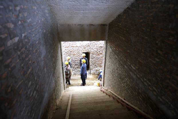 Zagreb: Gordan Jandroković obišao zgradu Hrvatskog sabora koja se obnavlja