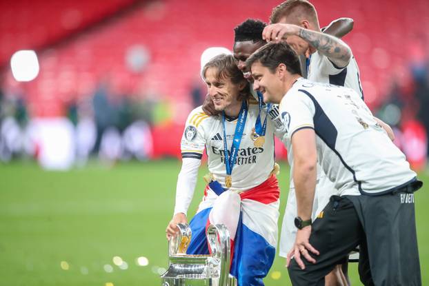 London: Slavlje Real Madrida nakon pobjede u finalu Lige prvaka