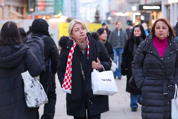 Oslo: Večernja atmosfera uoči finalne utakmice Svjetskog rukometnog prvenstva između Hrvatske i Danske 