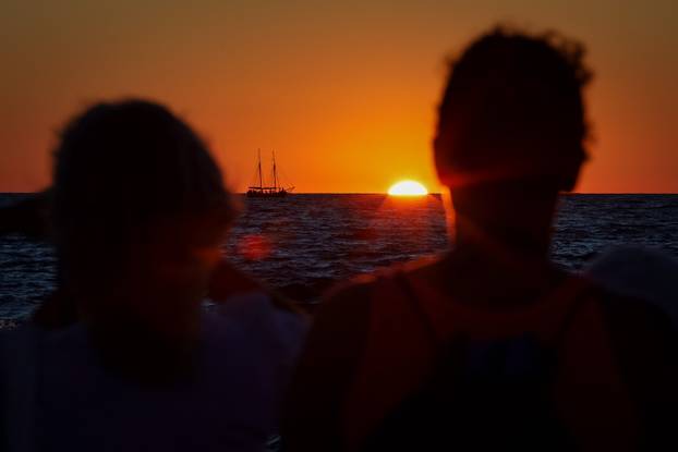 Zadar: Smiraj dana i zalazak sunca