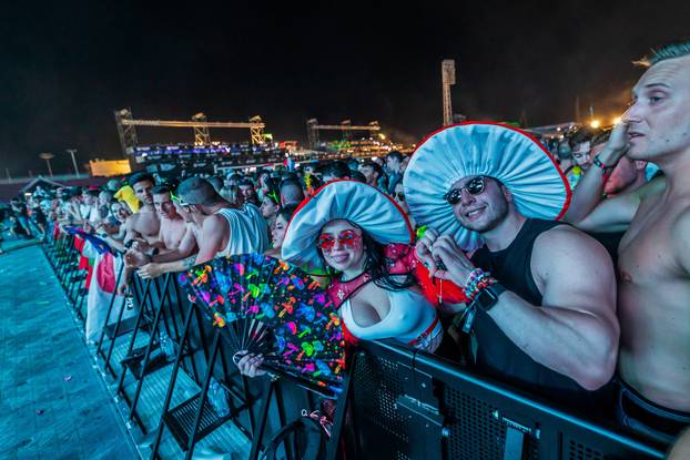 Split: Treća večer Ultra Europe Festivala, Nastup DJ-a Afrojack