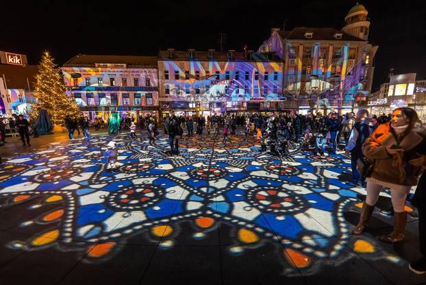 Osijek: U sklopu Andventa otvoren festival sjetla Kaleidoskop