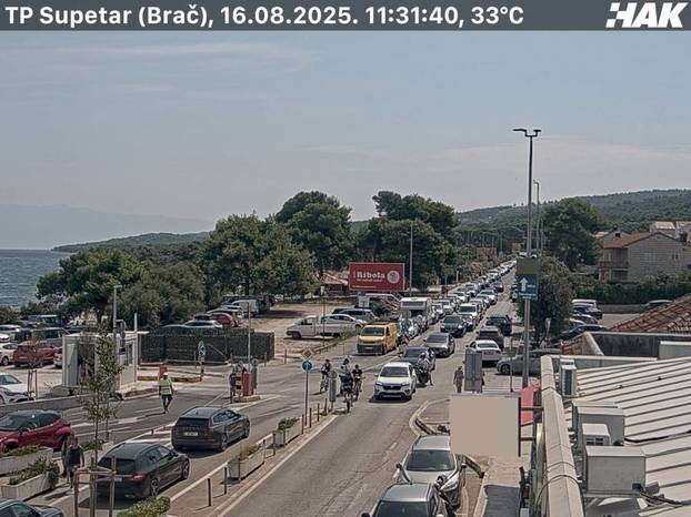 Pogledajte kolone automobila na cestama i granicama