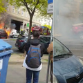 VIDEO: U centru Zagreba izgorio automobil: 'Bojao sam se da ne eksplodira'
