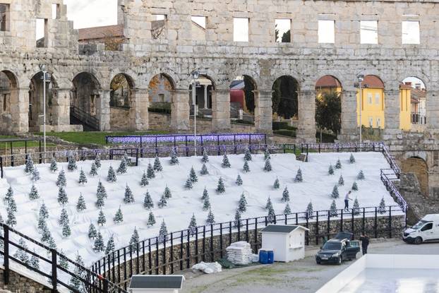 U Pulskoj Areni traju zadnje pripreme za advent