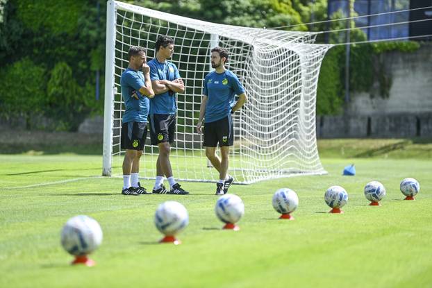 Zagreb: Media day i trening Dinama s novim trenerom 