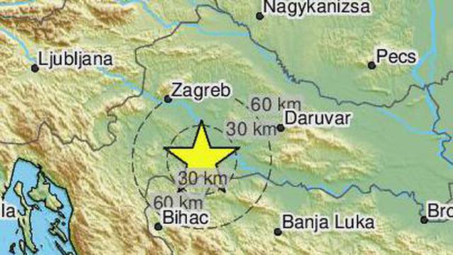 Stanovnike Banije probudio je potres: 'Čula se tutnjava i udar'